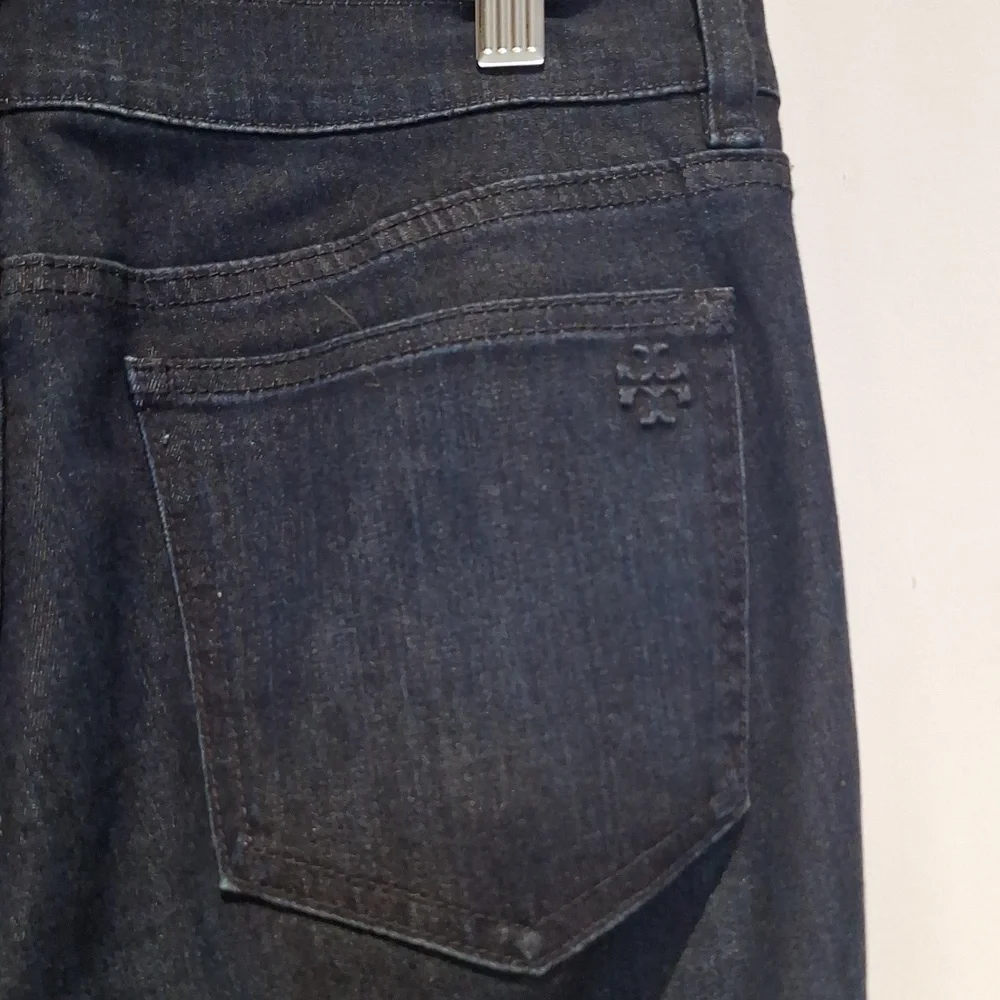 Tory Burch Dark Blue Women's Leggings Jeans Size 28